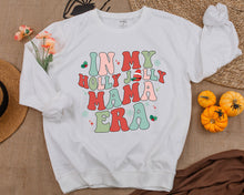 Load image into Gallery viewer, In My Holly Jolly Mama Era Christmas Sweatshirt, Winter Family Outfits, Mommy and Me, Mom Baby Outfit, Family Matching, Baby Shower Gift
