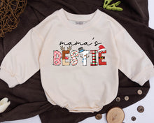 Load image into Gallery viewer, Mama And Mama&#39;s Bestie Christmas Sweatshirt, Winter Family Outfits, Mommy and Me, Mom Baby Gift, Family Matching Clothes, Baby Shower Gift
