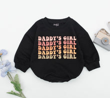 Load image into Gallery viewer, Daddy&#39;s Girl Baby One Piece, Daddy&#39;s Girl Romper, Daddy Daughter Clothes, Father&#39;s Day Gift, Daddys Girl Outfit, Natural Newborn for Girls
